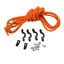 Pelican Bright Orange 142" (361 Cm) Tank Well Bungee Cord