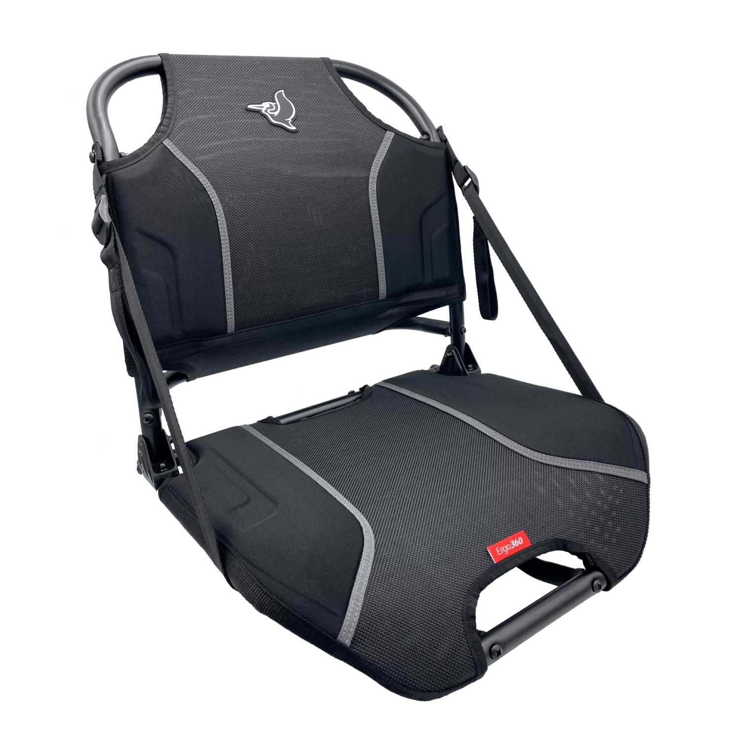 Pelican Folding Seat With Ergo360 Cushion - Black